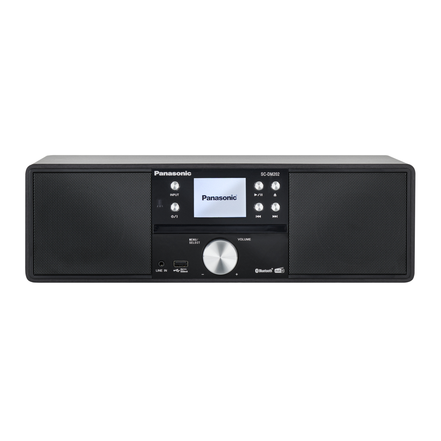 Panasonic SCDM202 All-in-One Stereo System with CD Player, DAB+ / FM Radio  and Bluetooth®